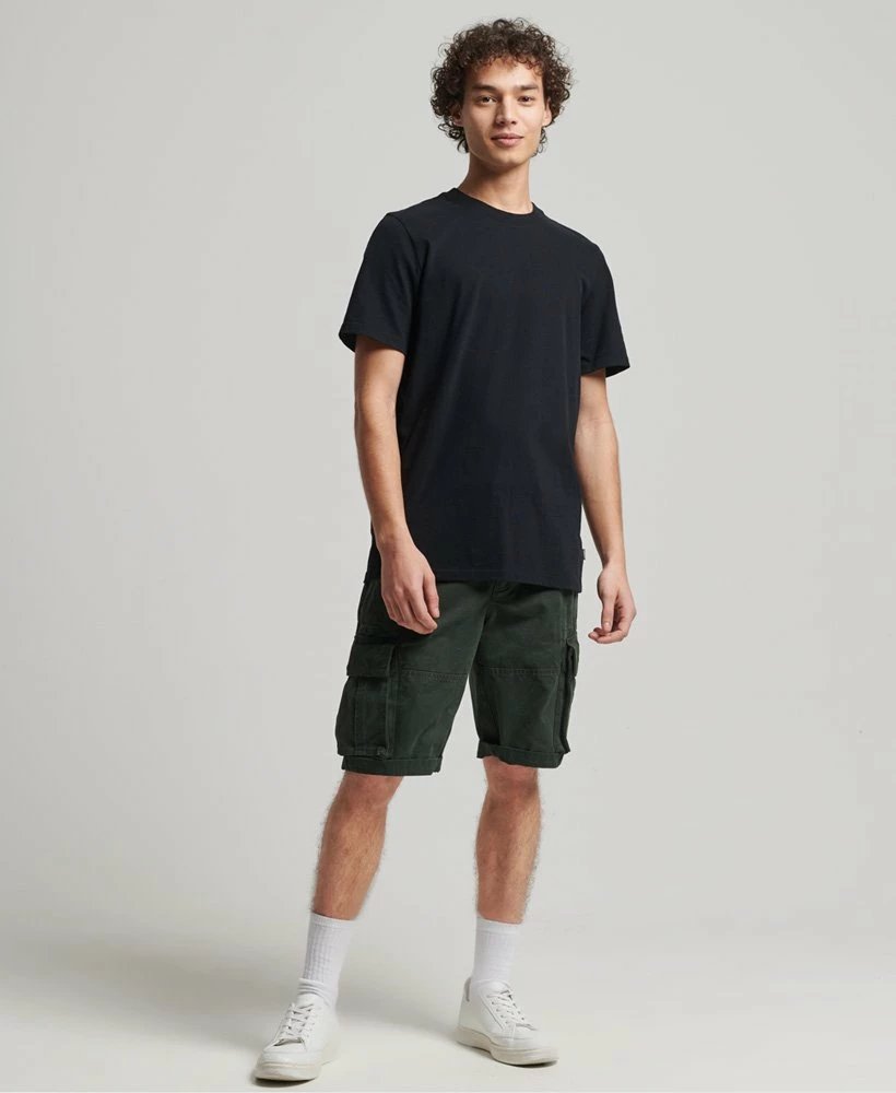 SUPERDRY Unisex Organic Cotton Essential T-Shirt Optic 1 SUPERDRY Unisex Organic Cotton Essential T-Shirt Optic