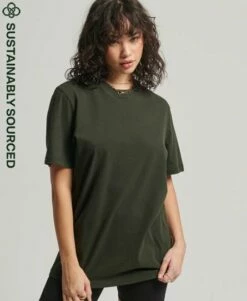 SUPERDRY Unisex Organic Cotton Essential T-Shirt Surplus Goods Olive 32 SUPERDRY Unisex Organic Cotton Essential T-Shirt Surplus Goods Olive -Sportswear Sales 2022 upload9223368955666030344 3