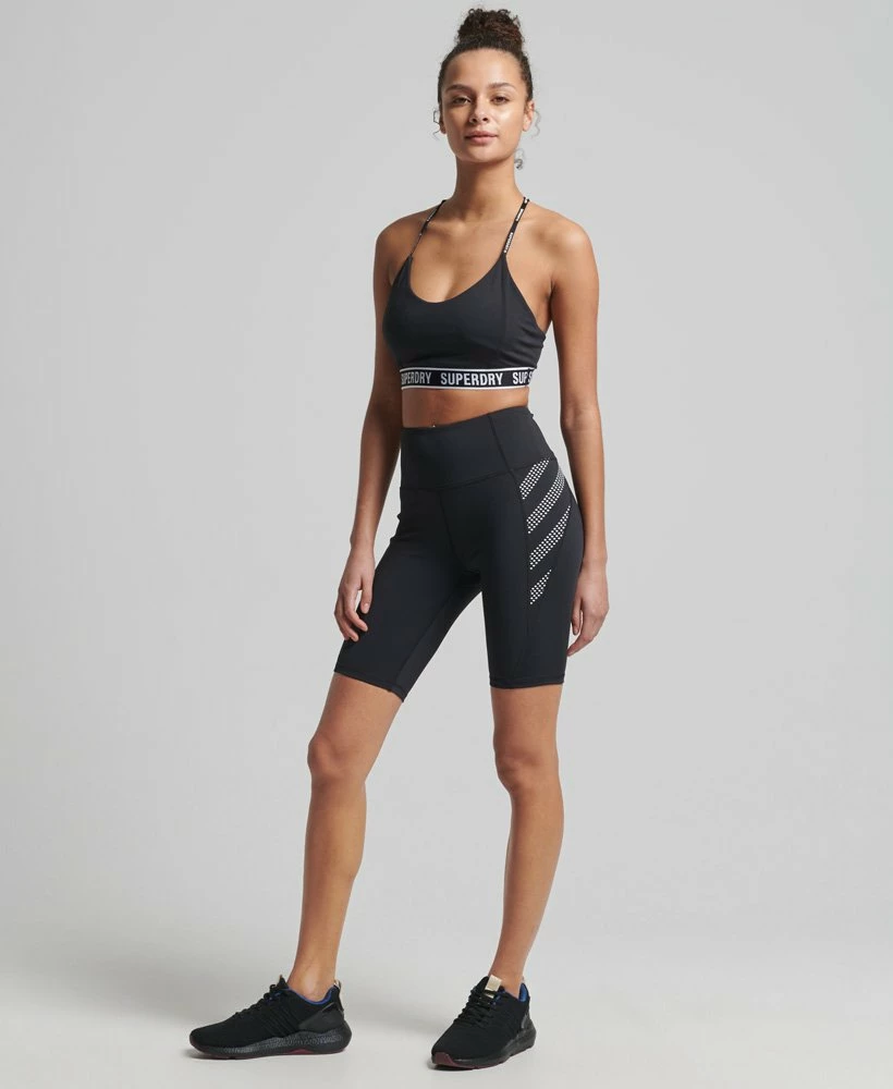 SPORT Core Nine Inch Tight Shorts Black 1 SPORT Core Nine Inch Tight Shorts Black