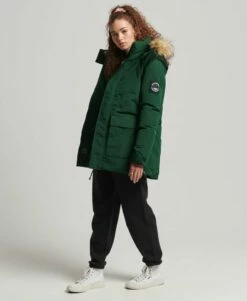 Superdry Code Everest Parka Coat Eclipse Navy