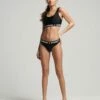 SUPERDRY Code Elastic Bikini Top Black