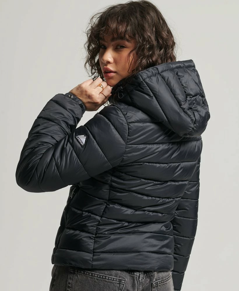 SUPERDRY Classic Fuji Puffer Jacket Black 2 SUPERDRY Classic Fuji Puffer Jacket Black - Image 2
