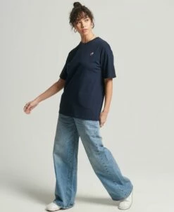 SUPERDRY Organic Cotton Code Essential T-Shirt Ice Marl