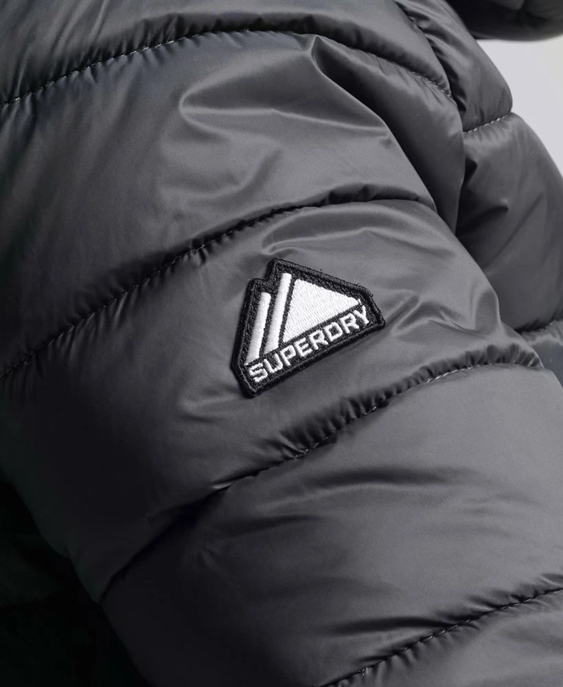 SUPERDRY Classic Fuji Puffer Jacket Black 5 SUPERDRY Classic Fuji Puffer Jacket Black - Image 5