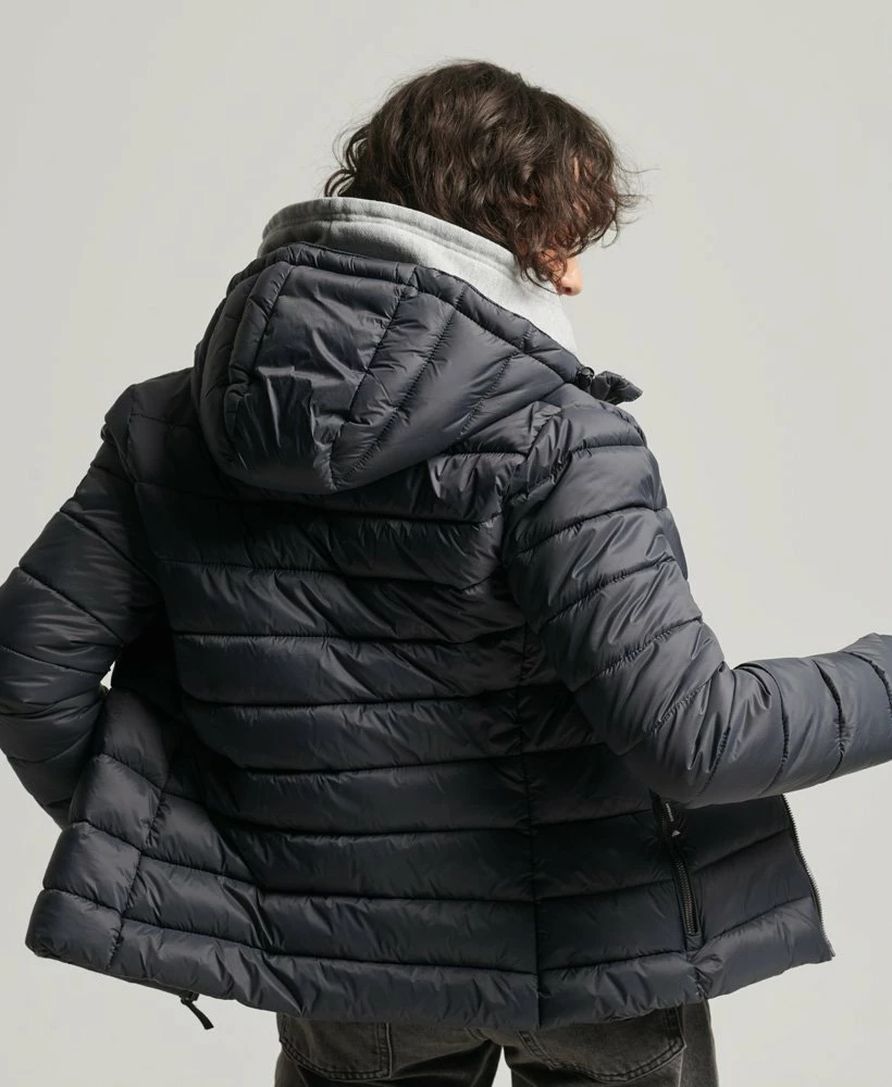 SUPERDRY Classic Fuji Puffer Jacket Black 3 SUPERDRY Classic Fuji Puffer Jacket Black - Image 3