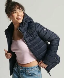 SUPERDRY Classic Fuji Puffer Jacket Hot Pink -Sportswear Sales 2022 upload9223368955666035324