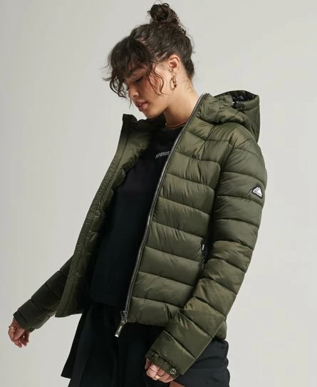 SUPERDRY Classic Fuji Puffer Jacket Black 8 SUPERDRY Classic Fuji Puffer Jacket Black - Image 8