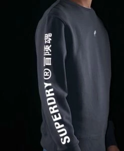 SUPERDRY Code Linear Loose Crew Sweatshirt Mid Lilac 10 SUPERDRY Code Linear Loose Crew Sweatshirt Mid Lilac -Sportswear Sales 2022 upload9223368955666036411