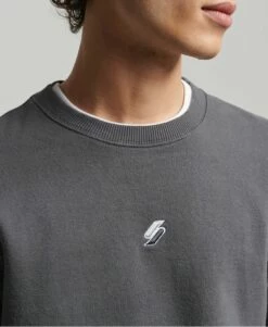 SUPERDRY Code Linear Loose Crew Sweatshirt Mid Lilac 9 SUPERDRY Code Linear Loose Crew Sweatshirt Mid Lilac -Sportswear Sales 2022 upload9223368955666036414