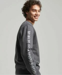 SUPERDRY Code Linear Loose Crew Sweatshirt Mid Lilac 12 SUPERDRY Code Linear Loose Crew Sweatshirt Mid Lilac -Sportswear Sales 2022 upload9223368955666036417