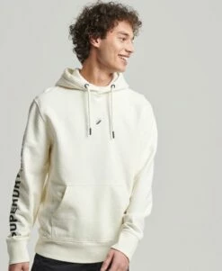 SUPERDRY Code Linear Loose Overhead Hoodie New Chalk -Sportswear Sales 2022 upload9223368955666036501