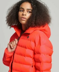 SUPERDRY All Seasons Padded Jacket Hyper Fire Coral