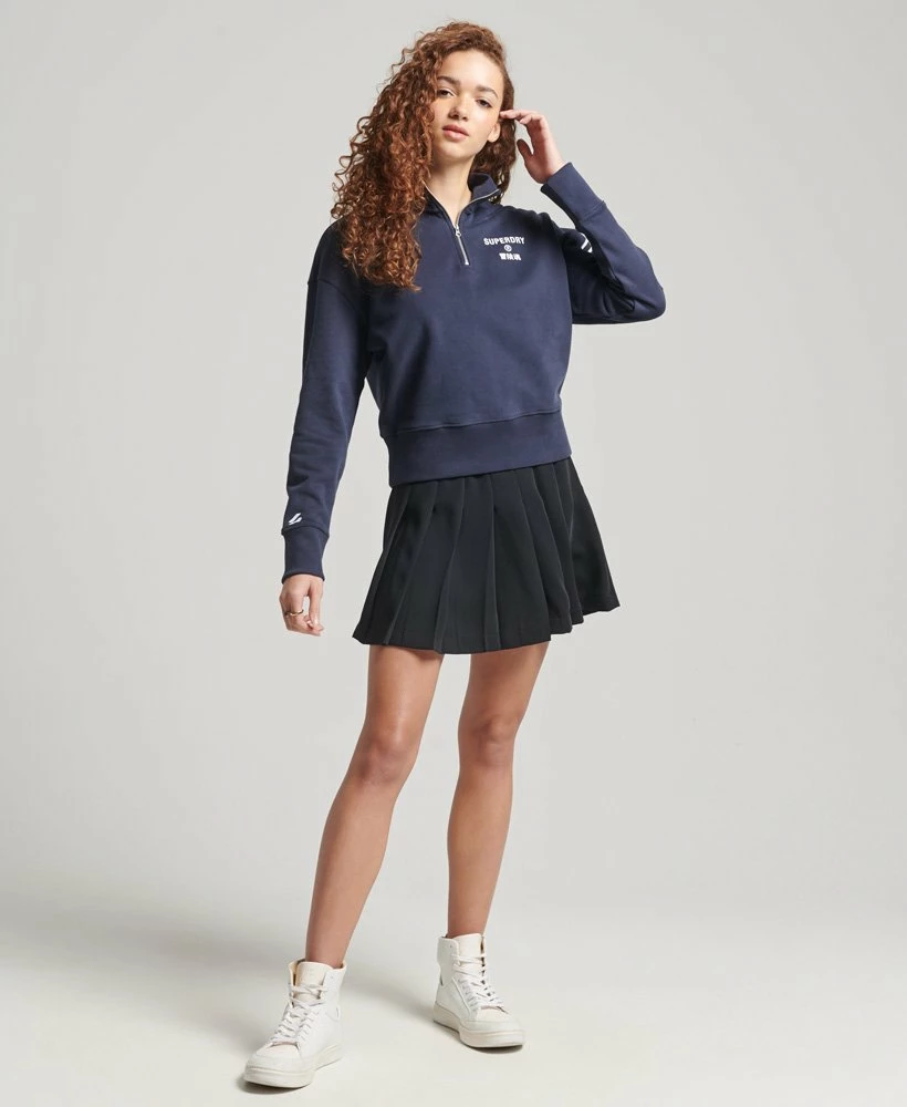 SUPERDRY Code Core Sport Half-Zip Top Hot Mint 1 SUPERDRY Code Core Sport Half-Zip Top Hot Mint