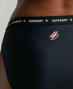 SUPERDRY Micro Logo Elastic Briefs Hyper Fire Coral -Sportswear Sales 2022 upload9223368955666041712