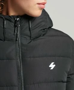 SUPERDRY Hooded Spirit Sports Puffer Jacket Dark Green -Sportswear Sales 2022 upload9223368955666043076