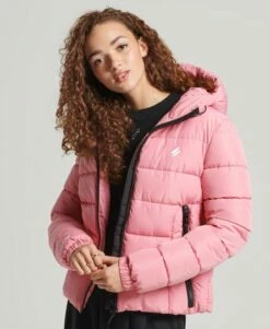 SUPERDRY Hooded Spirit Sports Puffer Jacket Optic -Sportswear Sales 2022 upload9223368955666043103