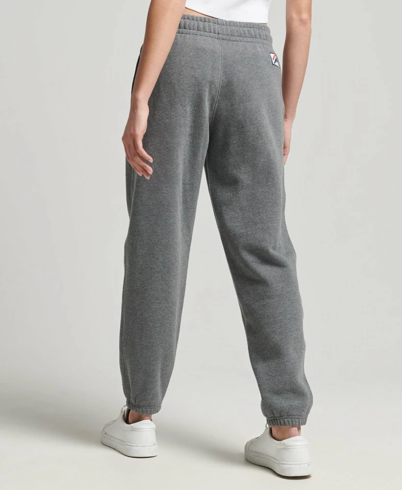 SUPERDRY Organic Cotton Code Essential Joggers Ice Marl 2 SUPERDRY Organic Cotton Code Essential Joggers Ice Marl - Image 2