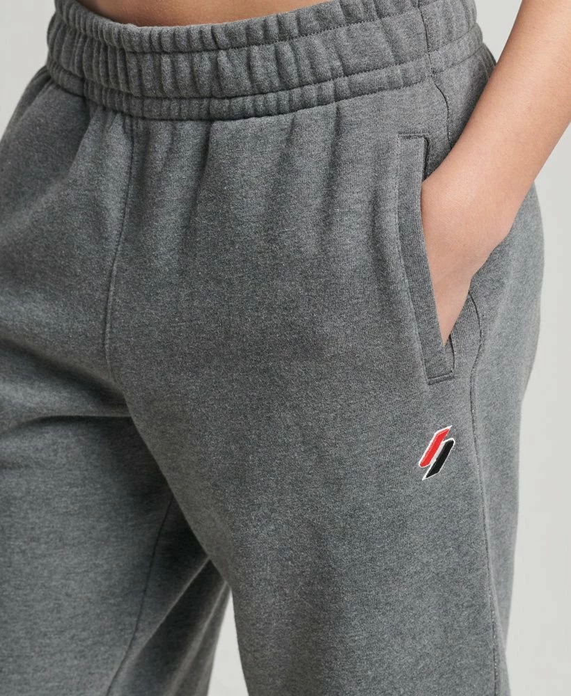 SUPERDRY Organic Cotton Code Essential Joggers Ice Marl 3 SUPERDRY Organic Cotton Code Essential Joggers Ice Marl - Image 3