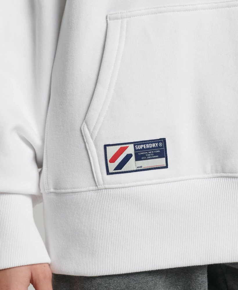 SUPERDRY Applique Oversized Hoodie Hot Pink 4 SUPERDRY Applique Oversized Hoodie Hot Pink - Image 4