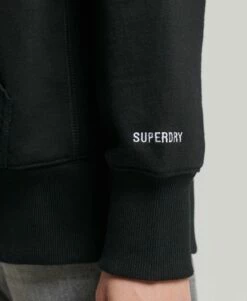 SUPERDRY Code Logo Chenille Oversized Hoodie Grey Slub Grindle -Sportswear Sales 2022 upload9223368955666043408