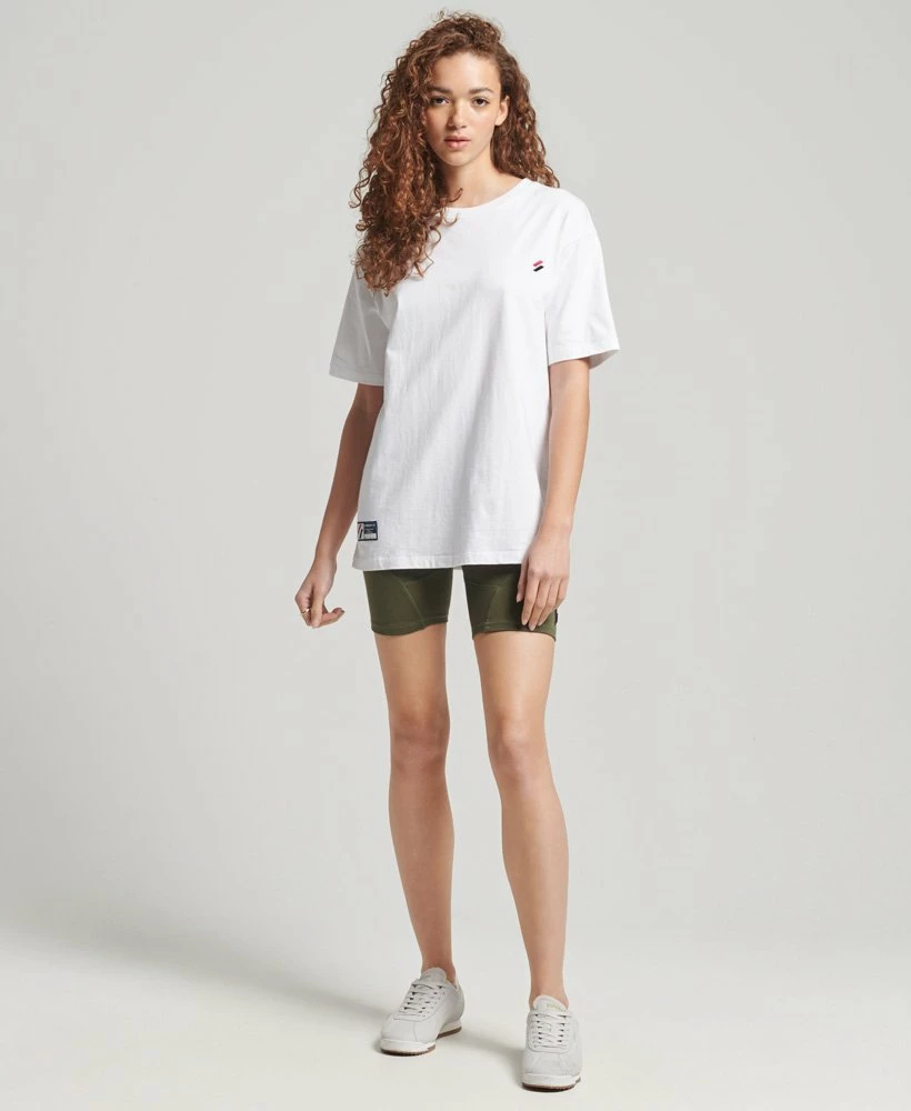 SUPERDRY Organic Cotton Code Essential T-Shirt Risk Red 1 SUPERDRY Organic Cotton Code Essential T-Shirt Risk Red